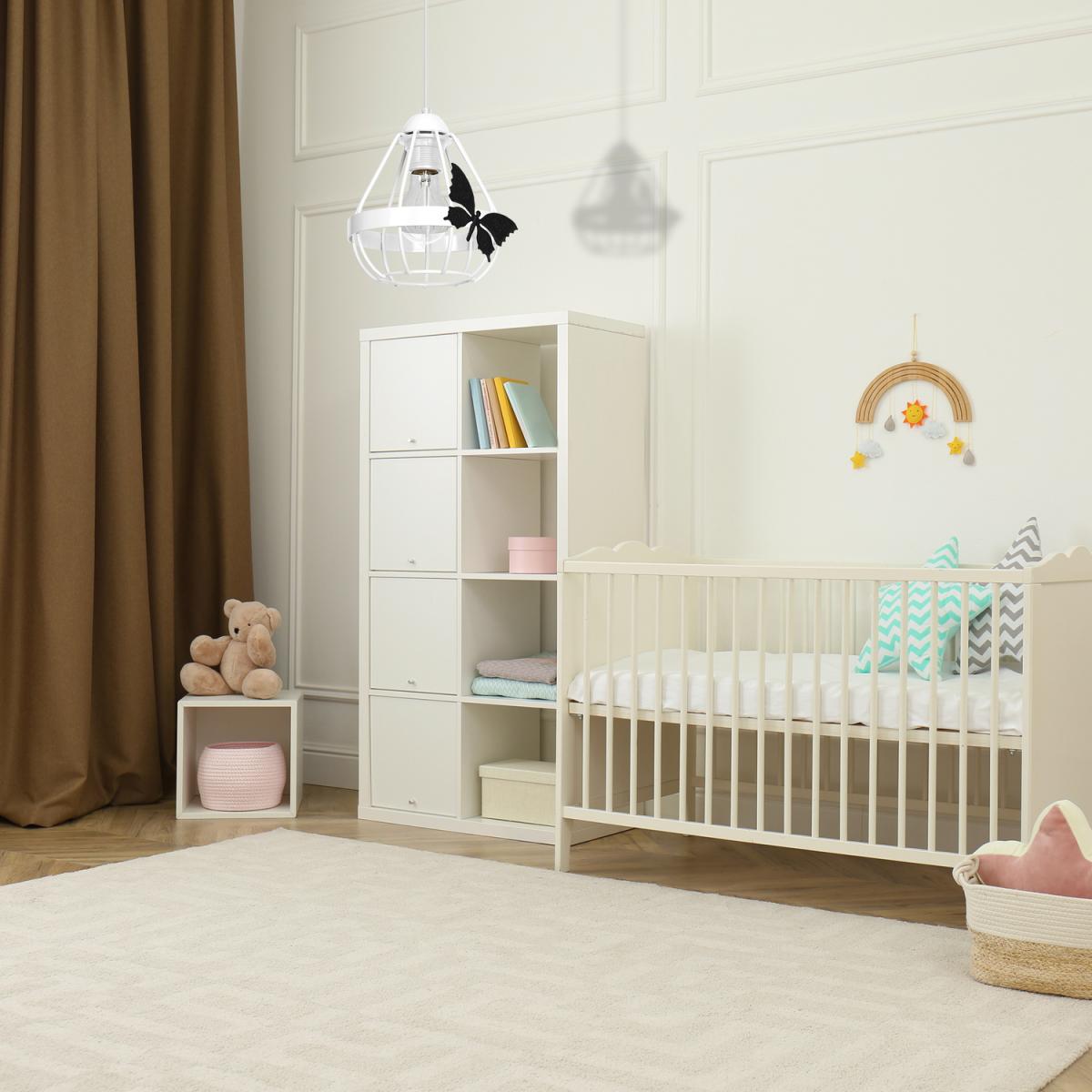 Milagro Pendant Lamp Kago White 1XE27 - White – image 4
