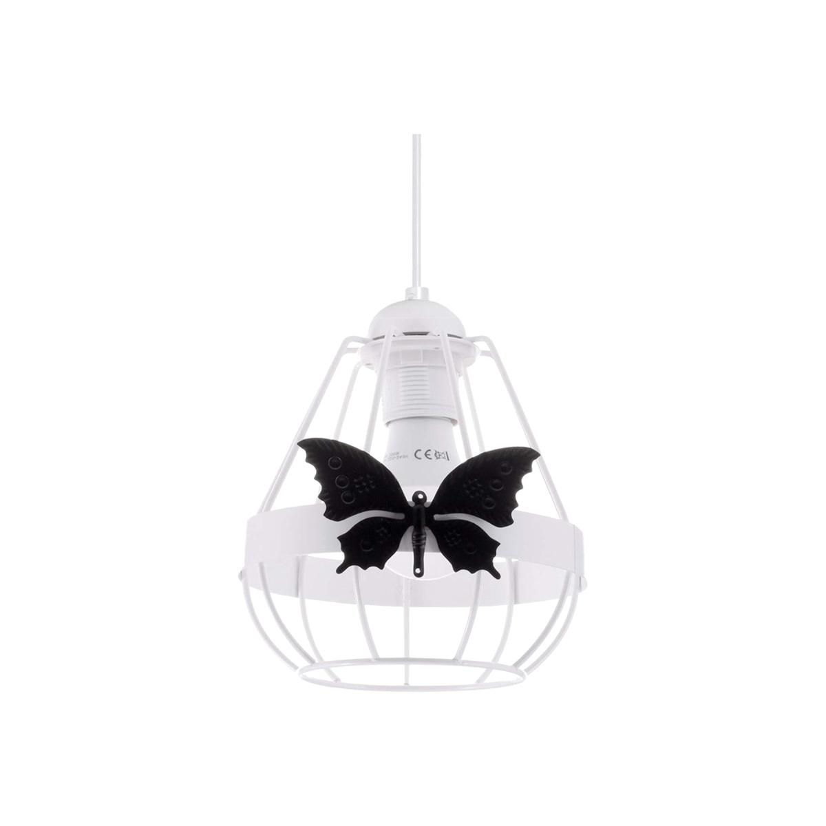 Milagro Pendant Lamp Kago White 1XE27 - White – image 1