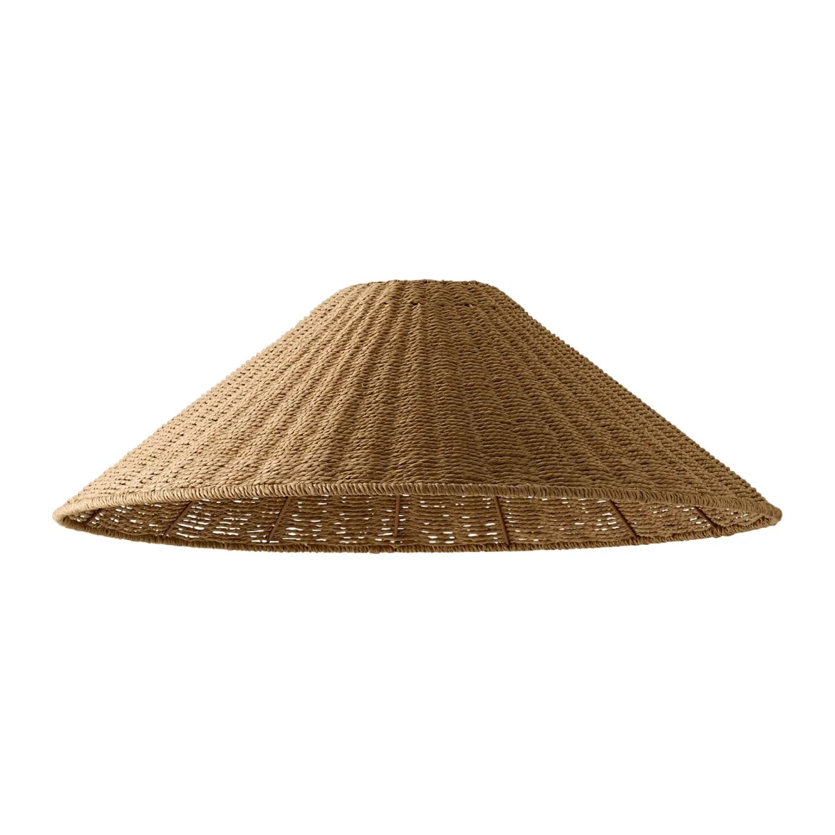 Thelma Extra Large Wicker Conical Shade Ceiling Pendant Light Shade / No - Natural / 1400g – image 1