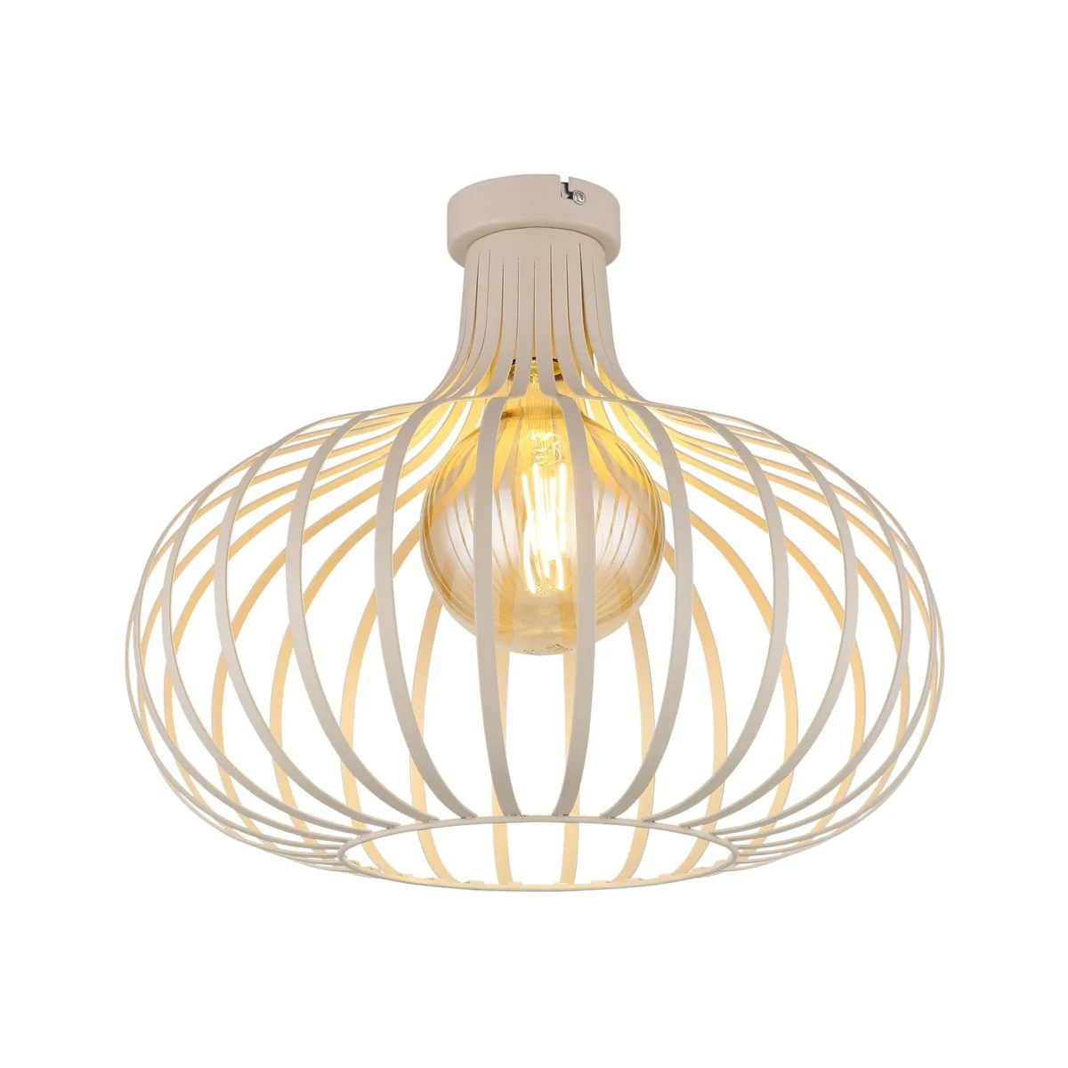 Mateo Ceiling Light Cream – image 1