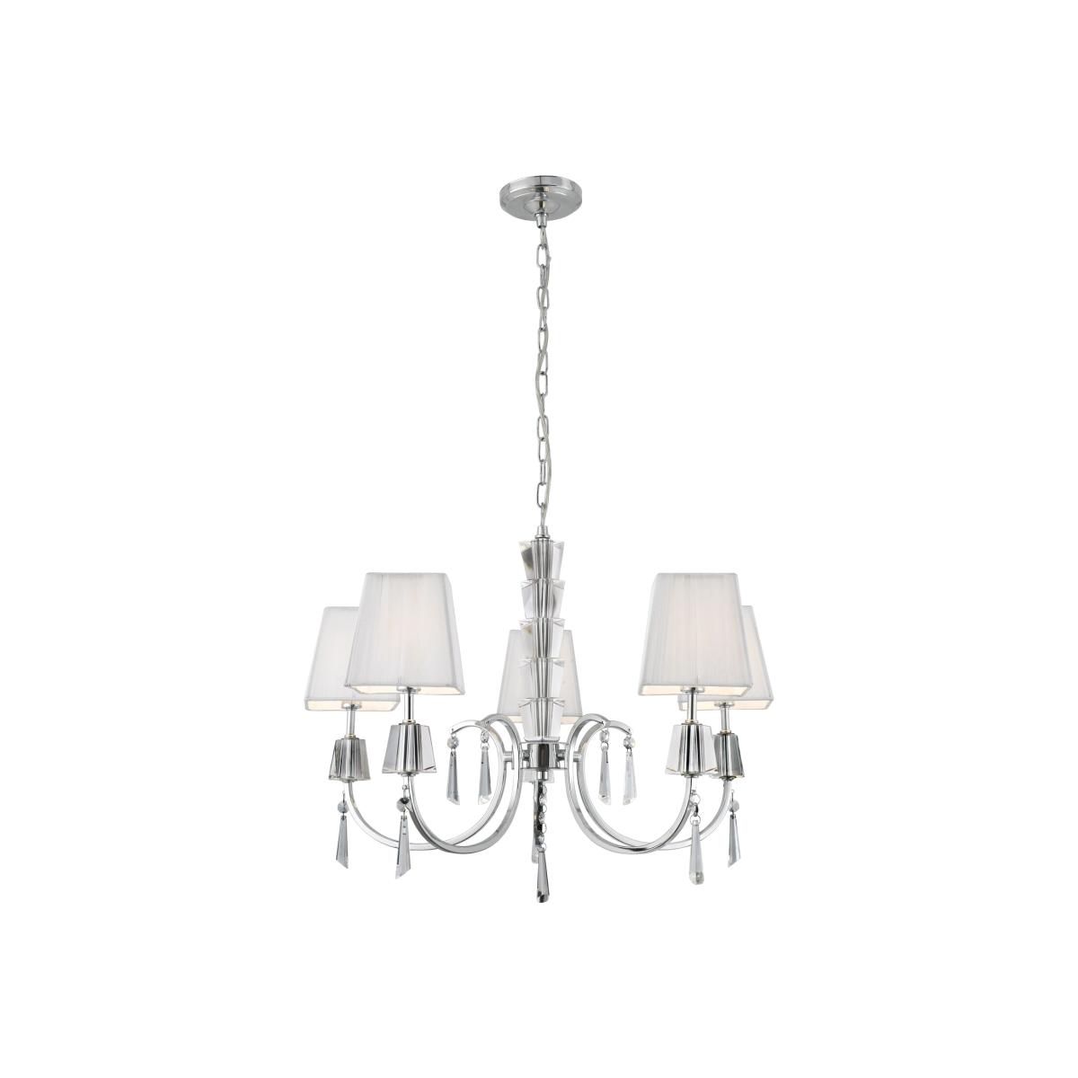 Sheeta Chrome 5Lt Pendant - Chrome – image 1