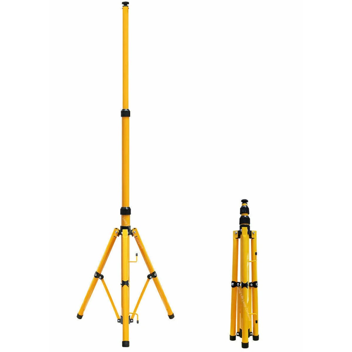 LED Flood Light Tripod Stand - Yellow – image 3