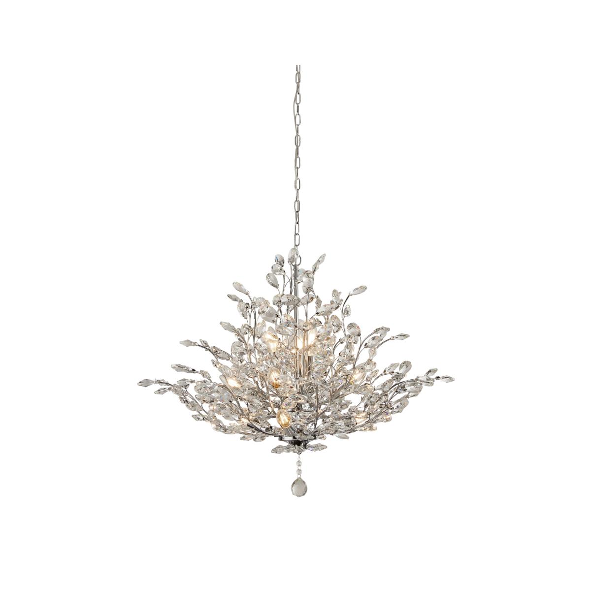 Bouquet 11 Light Pendant - Chrome