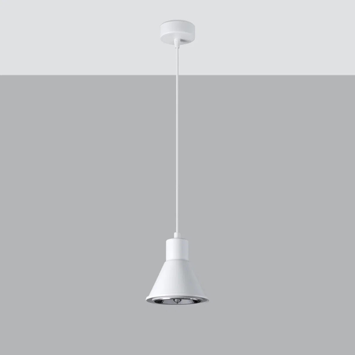 Pendant lamp TALEJA 1 white [ES111] - white – image 2