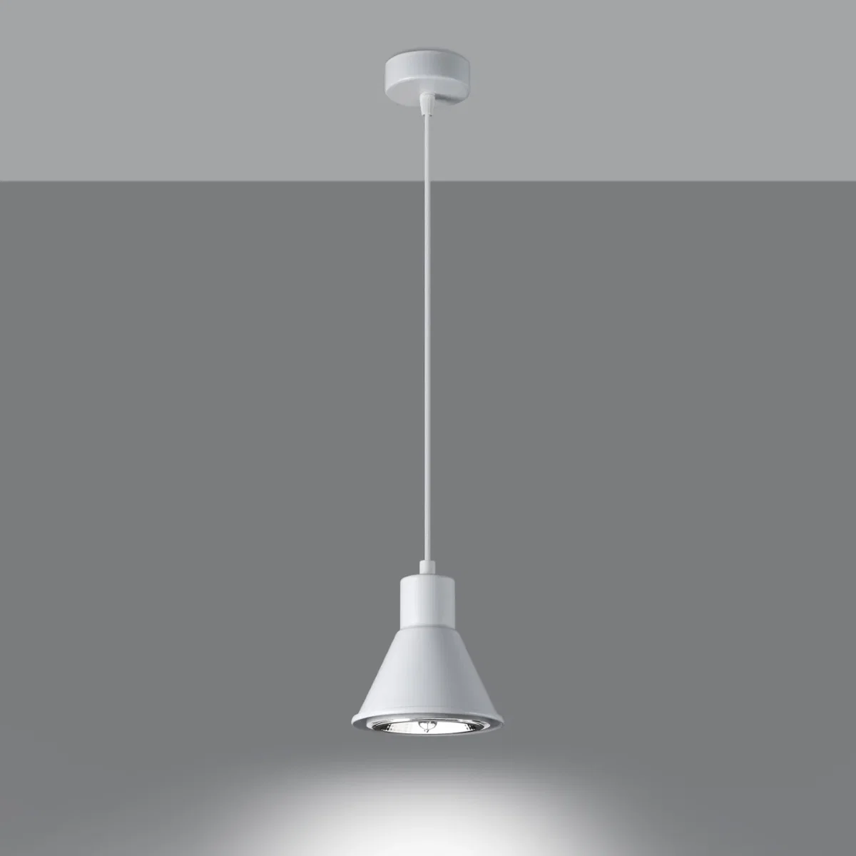 Pendant lamp TALEJA 1 white [ES111] - white – image 3