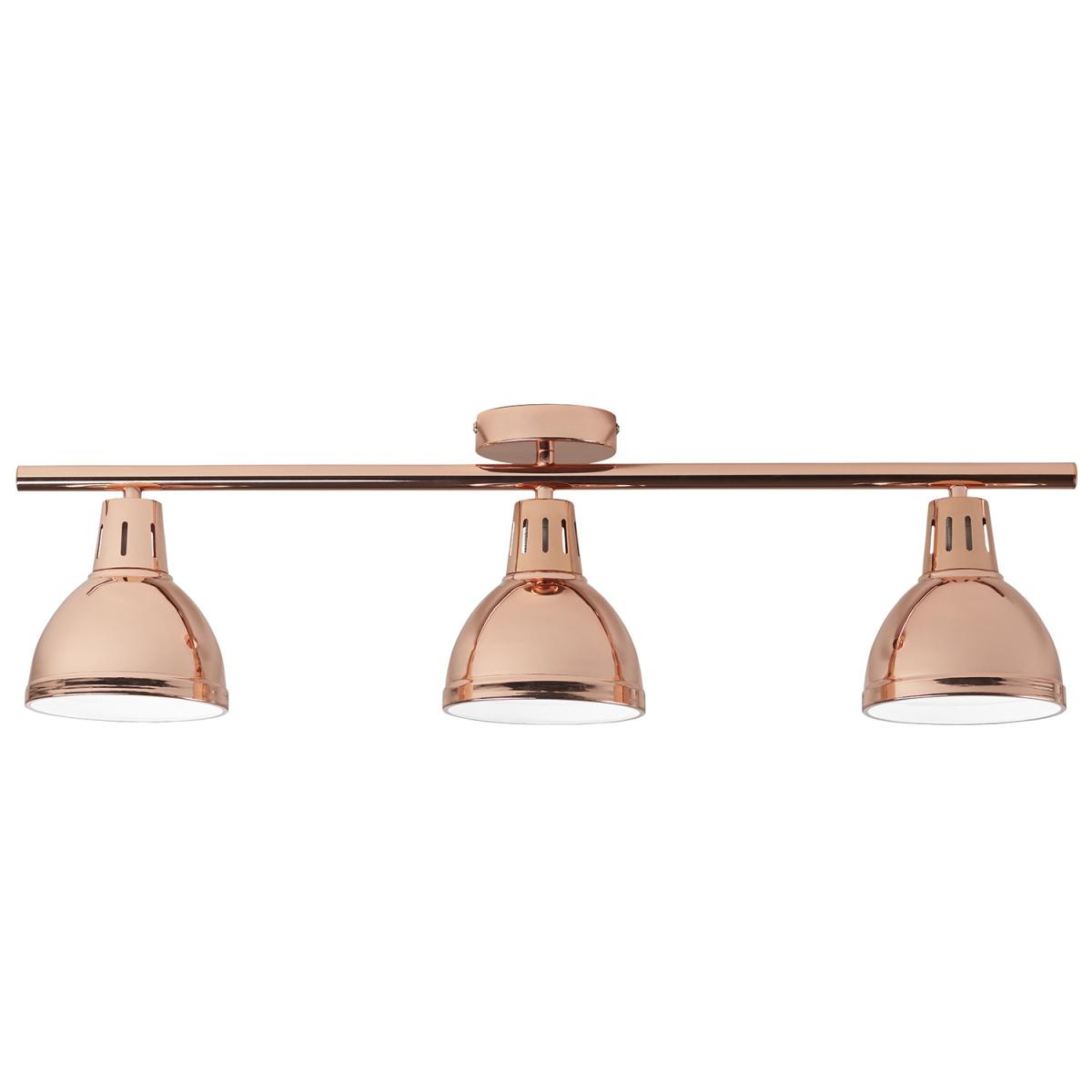 Nerissa 3 Light Copper Electric Fitting – image 2