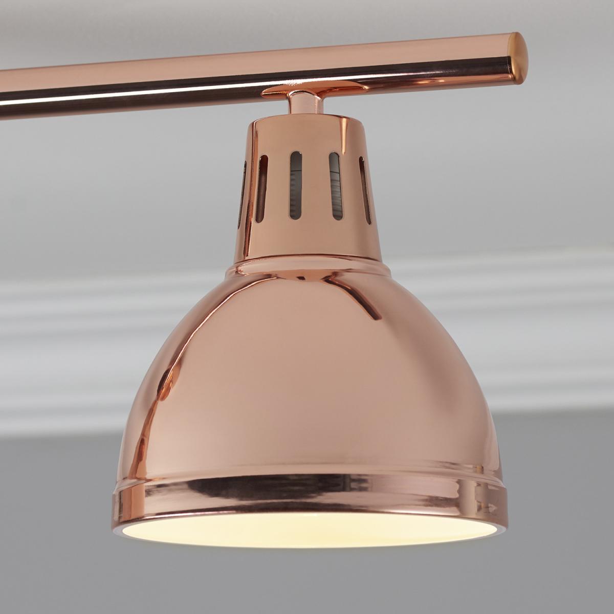 Nerissa 3 Light Copper Electric Fitting – image 5