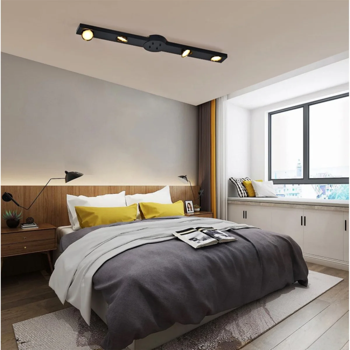 Chandelier Black Ceiling Light - Black – image 2