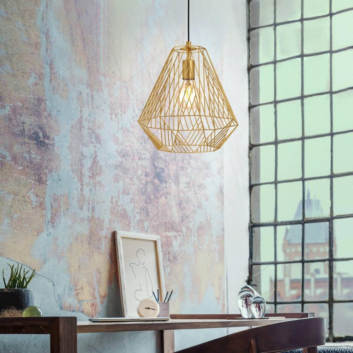 EGLO Stype Gold Pendant - Yellow – image 1