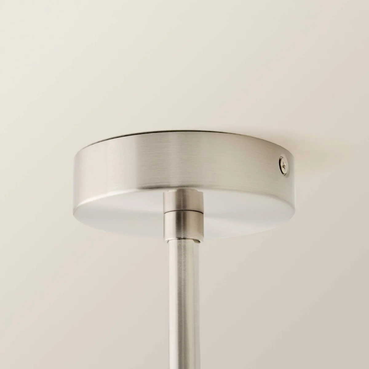 Susie Brushed Chrome Adjustable Drop Ceiling Light Glass Shade - Brushed Chrome – image 6