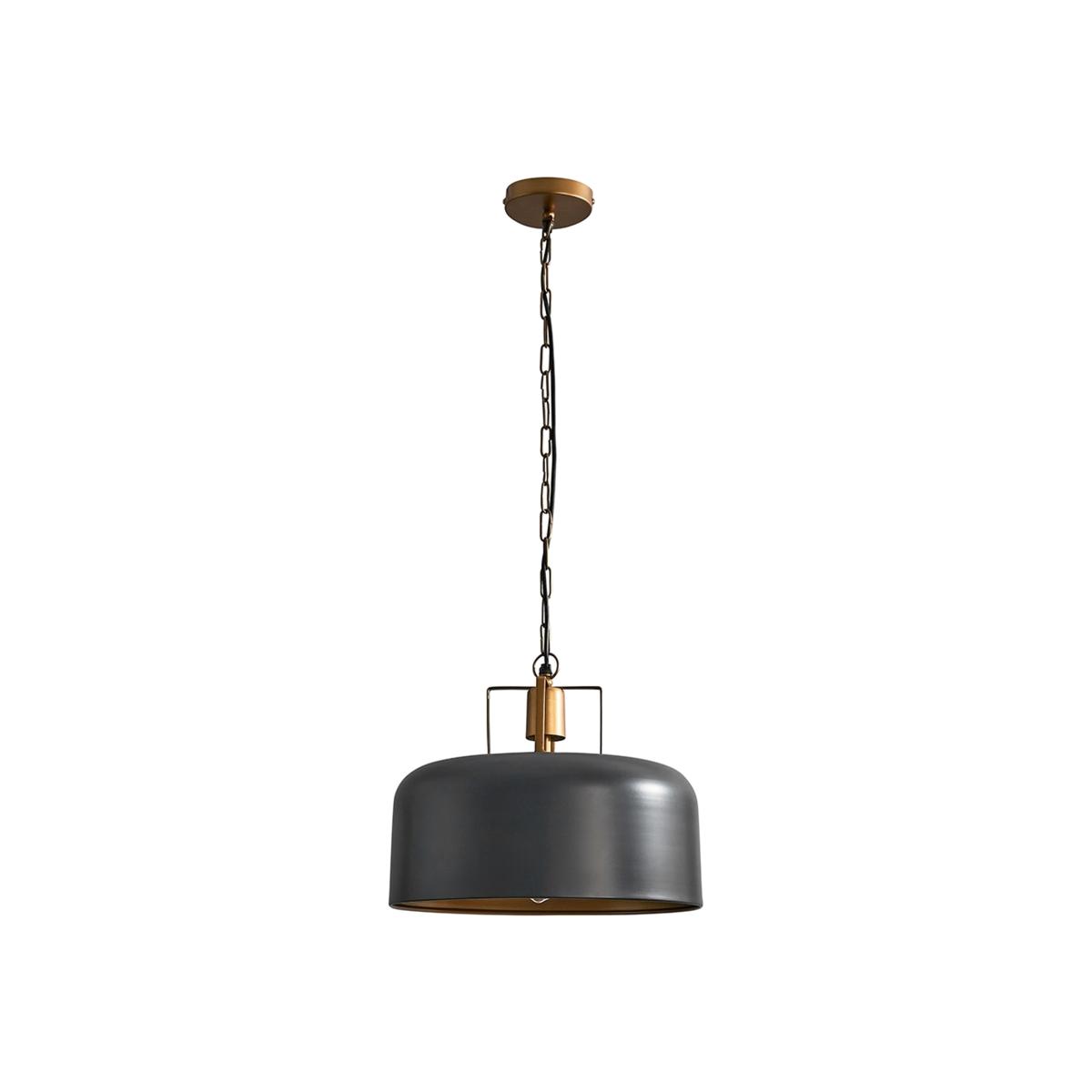 Rossio Matt Black Ceiling Light Pendant - Matt Black