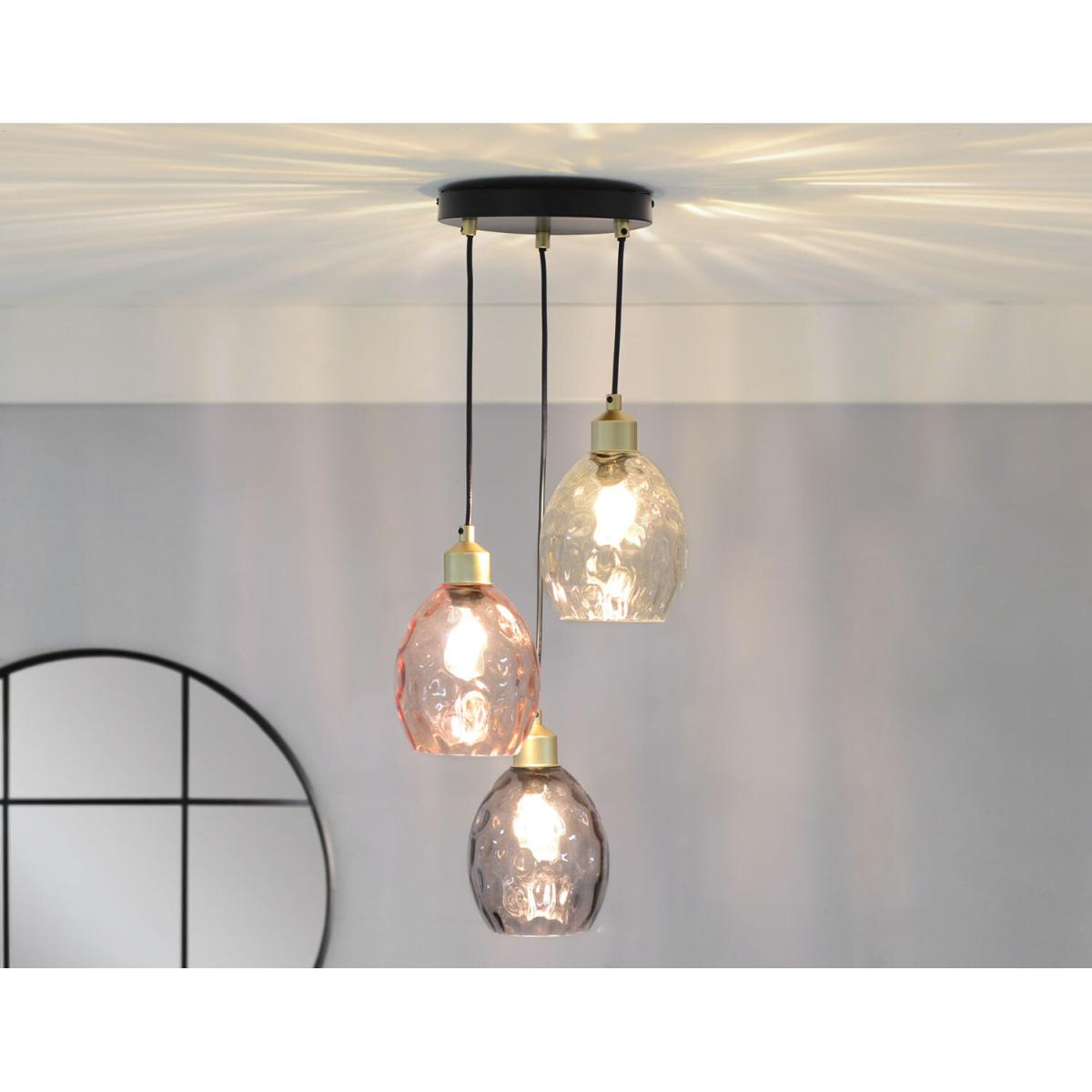 Neave 3 Light Droplet Fitting – image 3