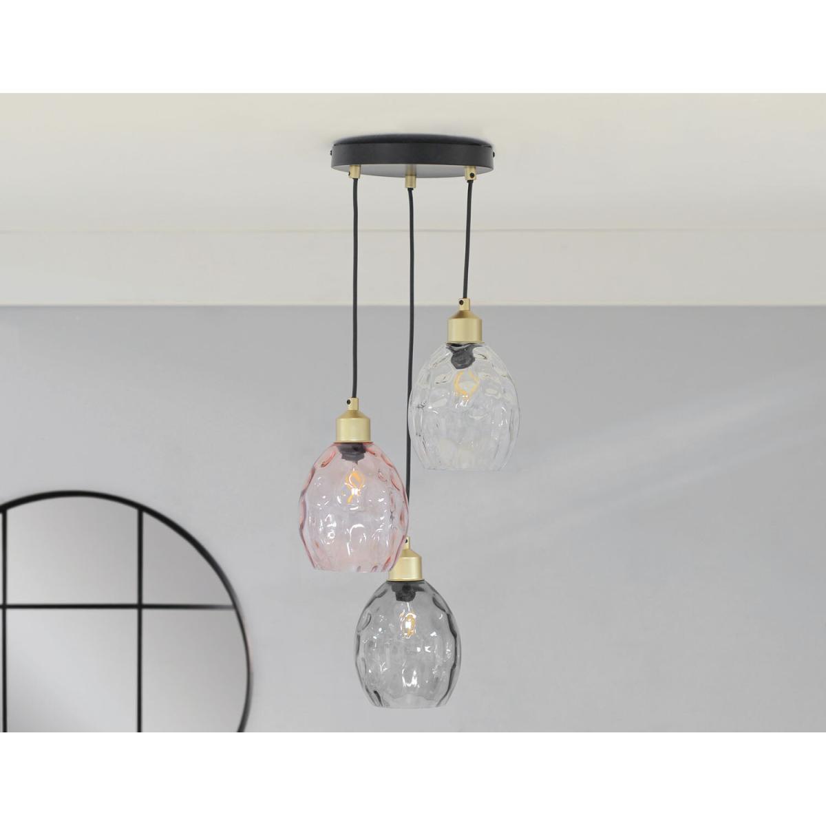 Neave 3 Light Droplet Fitting – image 4