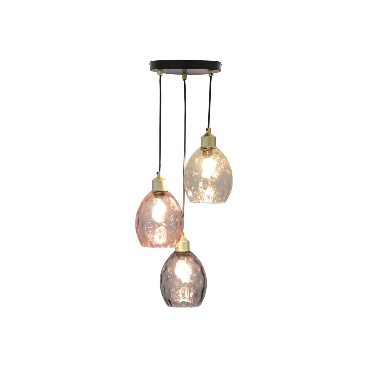 Neave 3 Light Droplet Fitting – image 1