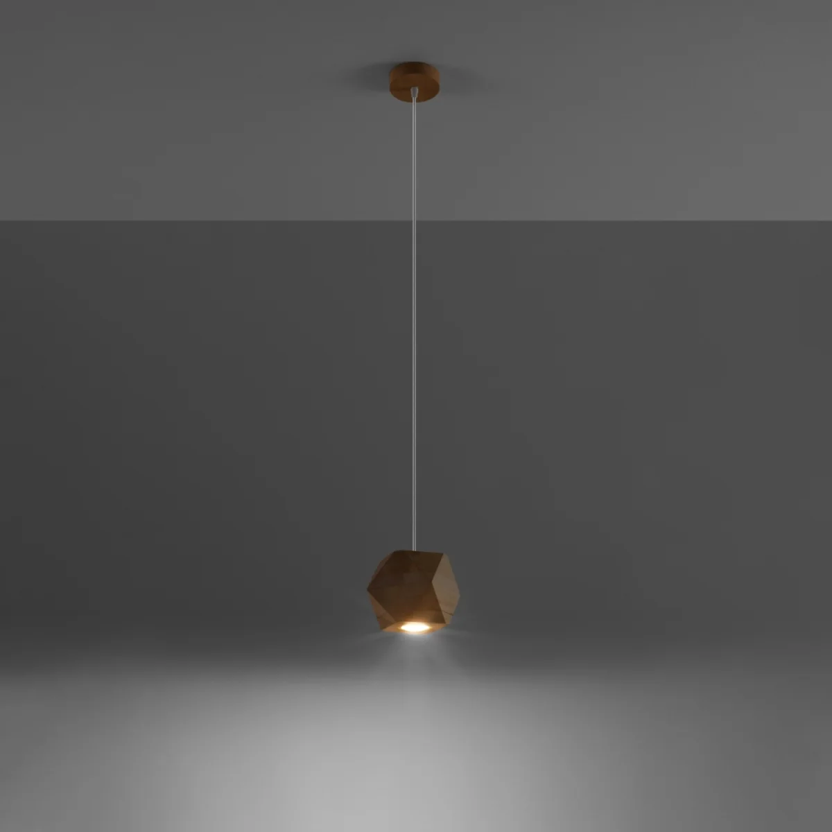 Pendant lamp WOODY natural wood - natural wood – image 3