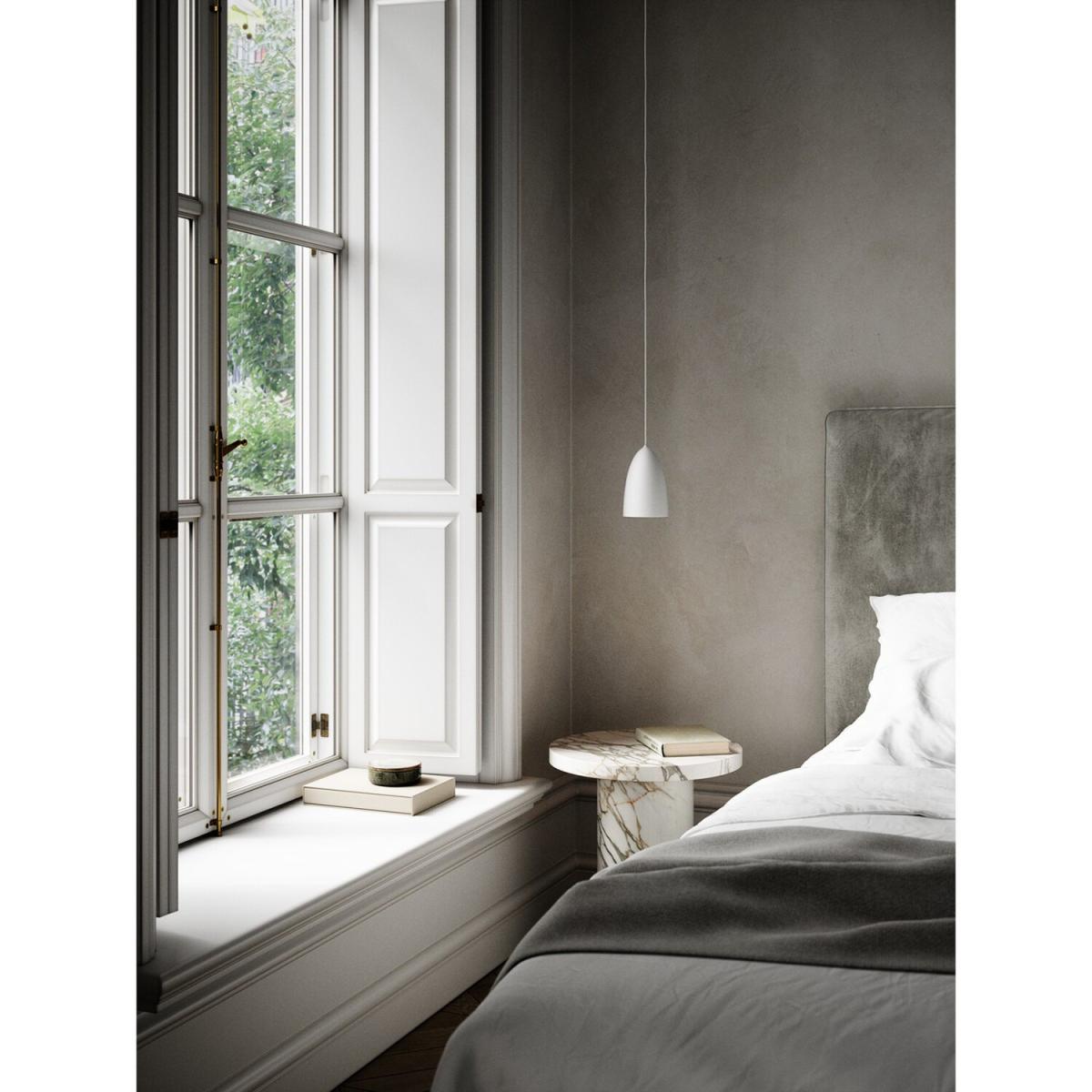 Nexus Small Dome Pendant Ceiling Light WhiteTelegrey, GU10 - White – image 4
