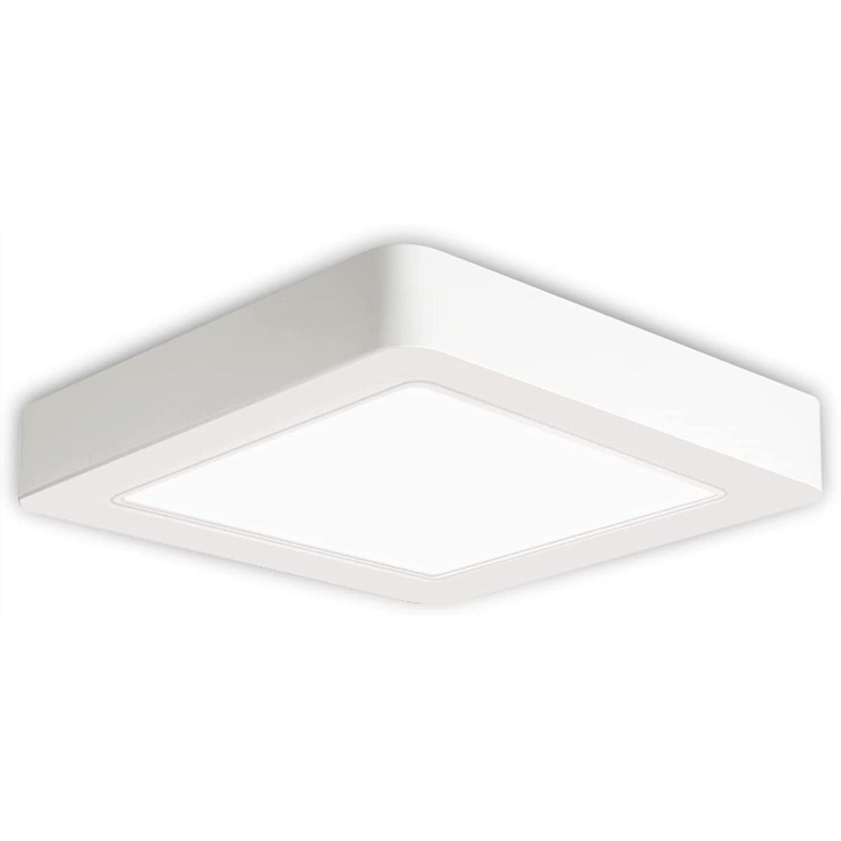 24W LED square Surface Mount Integrated Ceiling Light Flush Light cold white - White – image 2