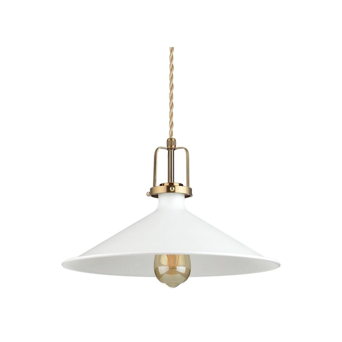 Eris-4 Indoor Dome Ceiling Pendant Lamp 1 Light - White