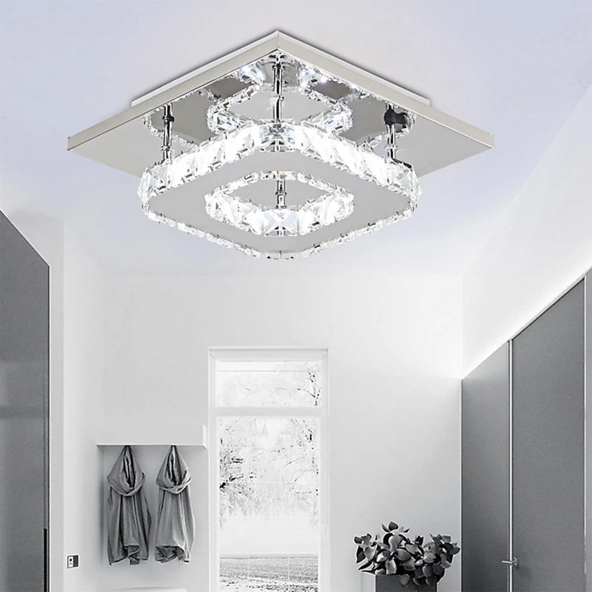 Ceiling Square Silver Light - Silver – image 3