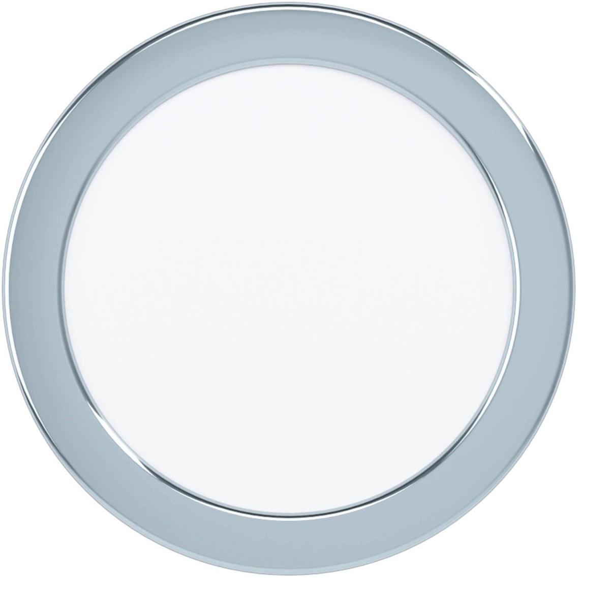 Eglo Fueva 5 Chrome Steel Recessed Light - White – image 2