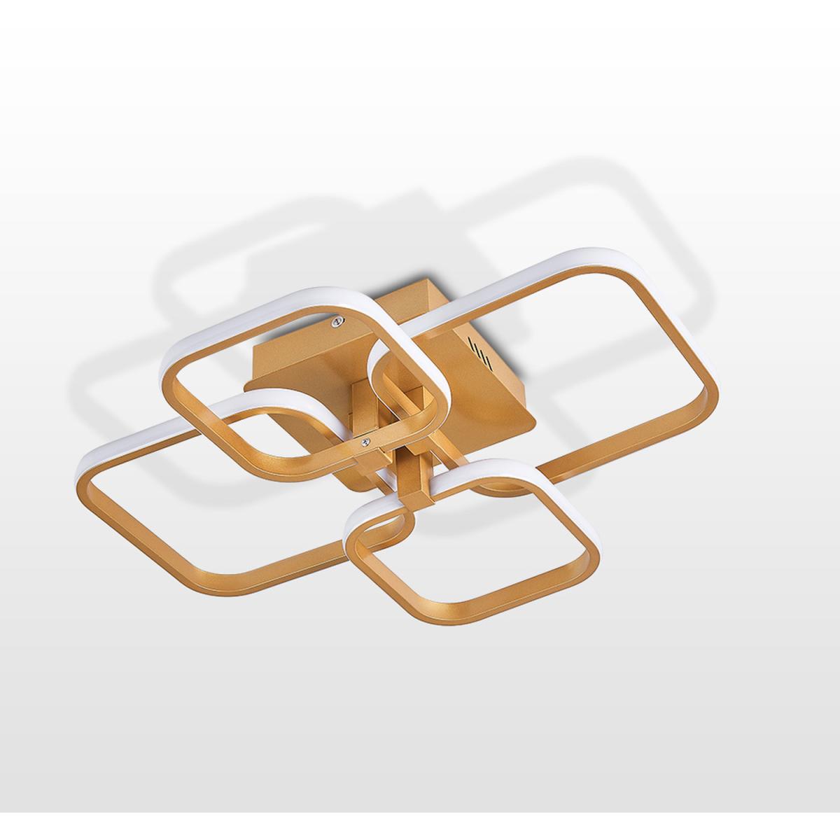 Square LED Ceiling Light ( Gold Frame) - 215W / 20cm – image 14
