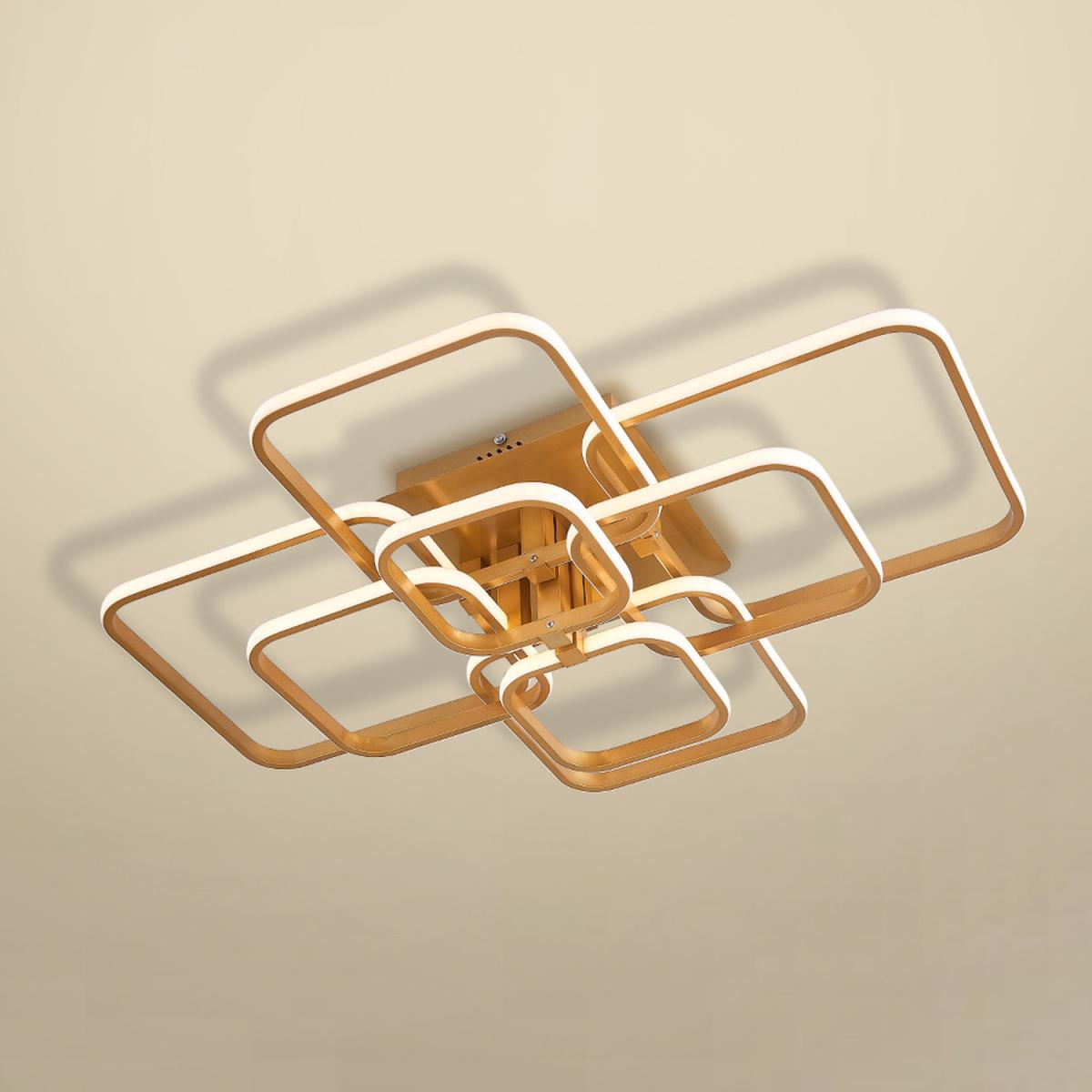Square LED Ceiling Light ( Gold Frame) - 215W / 20cm – image 30