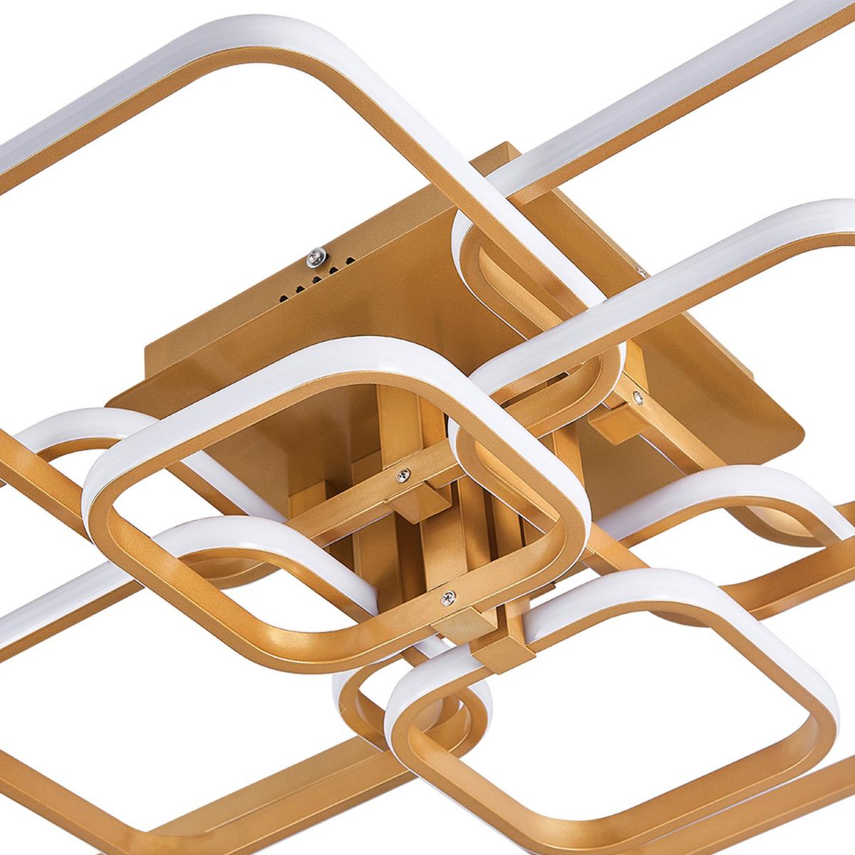Square LED Ceiling Light ( Gold Frame) - 215W / 20cm – image 5