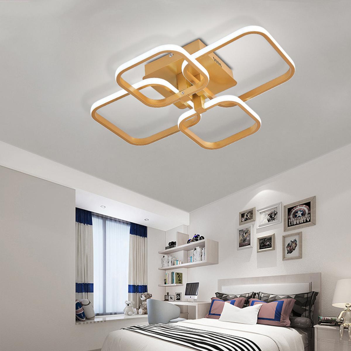 Square LED Ceiling Light ( Gold Frame) - 215W / 20cm – image 7