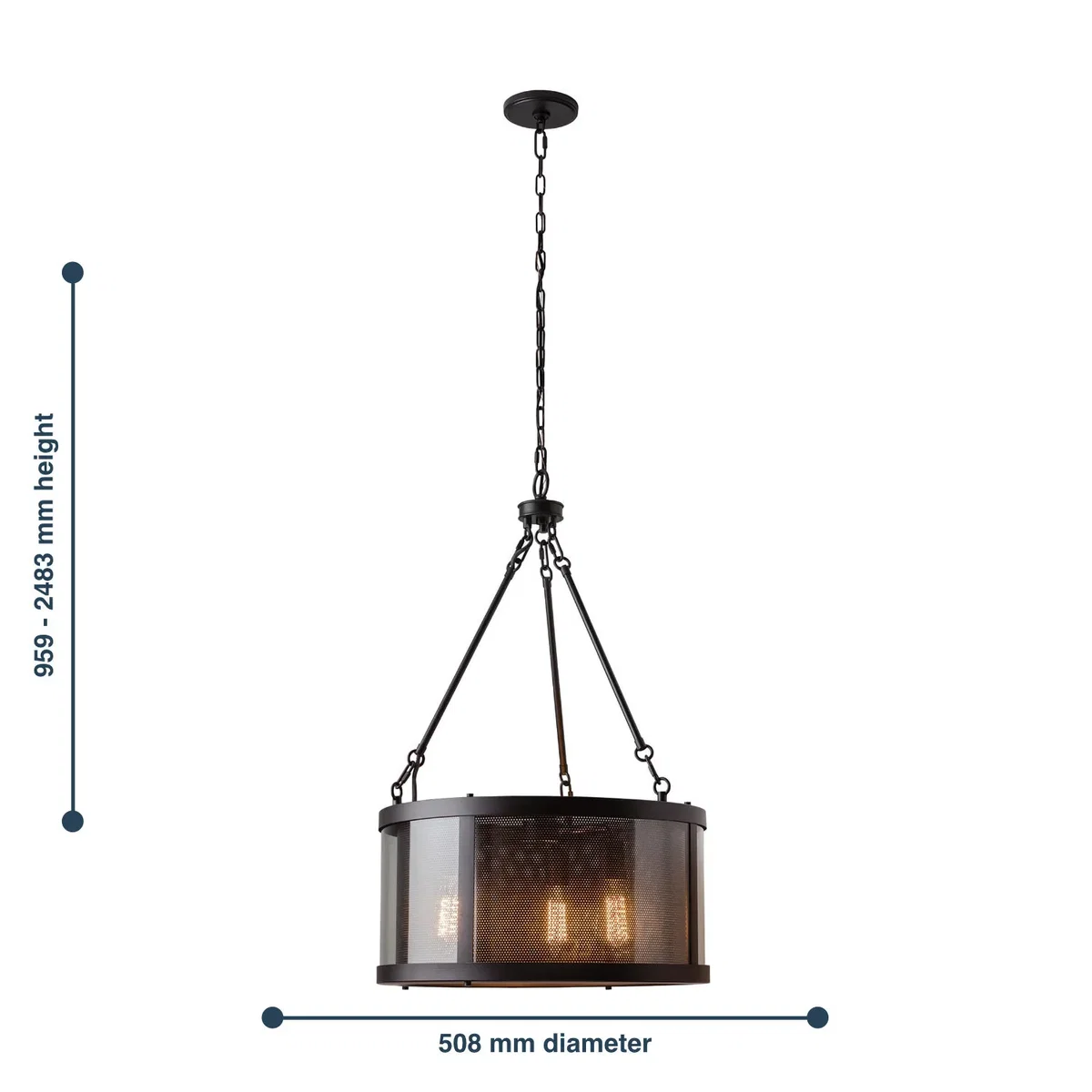 Bluffton Pendant Light Bronze - Bronze – image 2