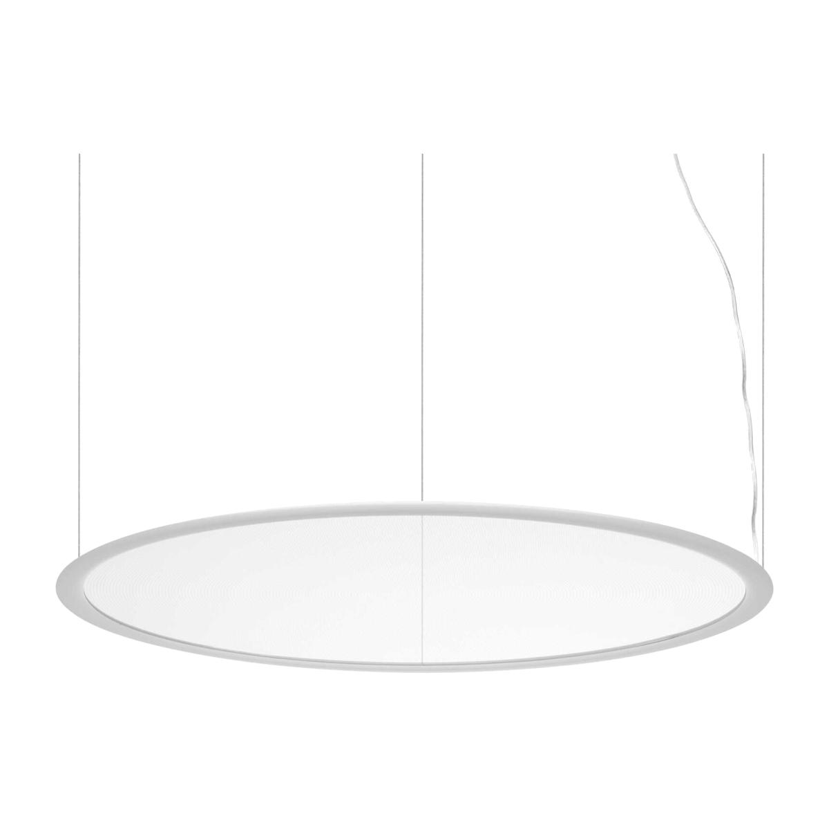 Orbit Integrated LED Pendant Ceiling Light - White / 93cm
