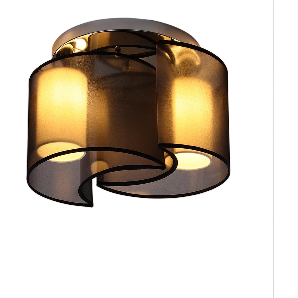 Fabric Semi Flush Light - White – image 11