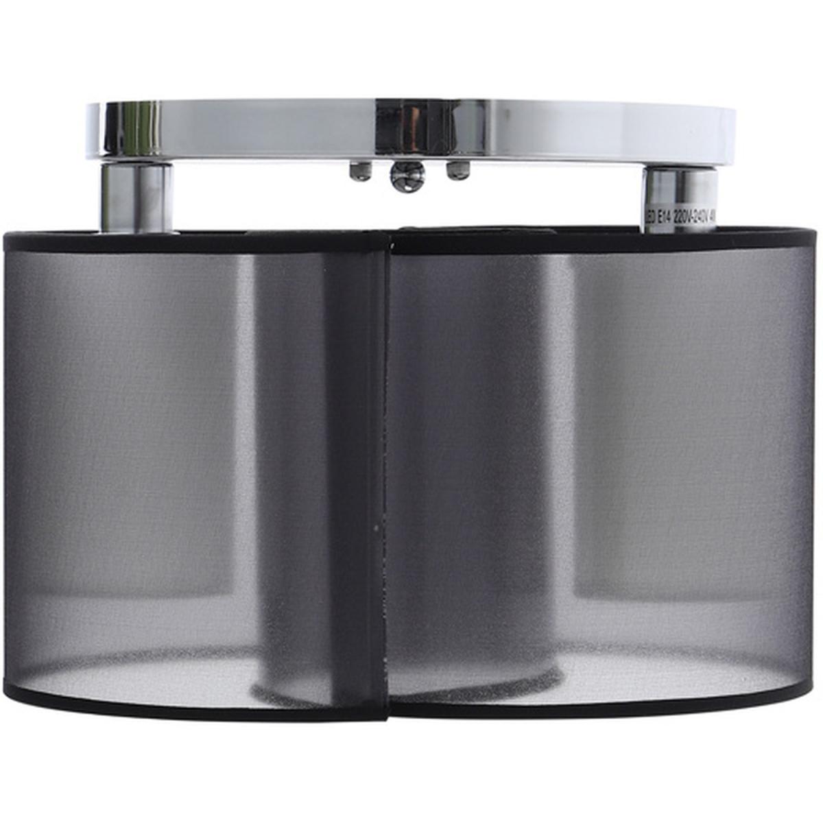Fabric Semi Flush Light - White – image 12