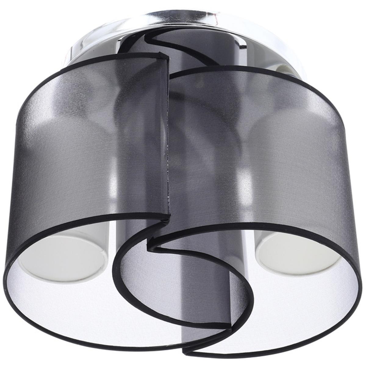 Fabric Semi Flush Light - White – image 9