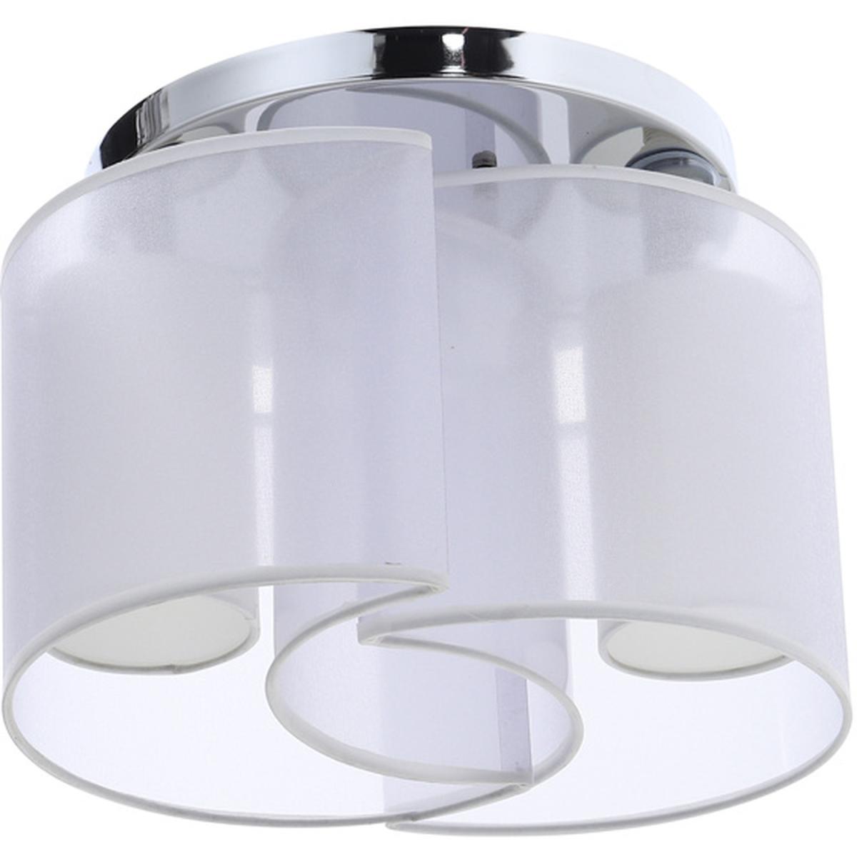Fabric Semi Flush Light - White – image 10