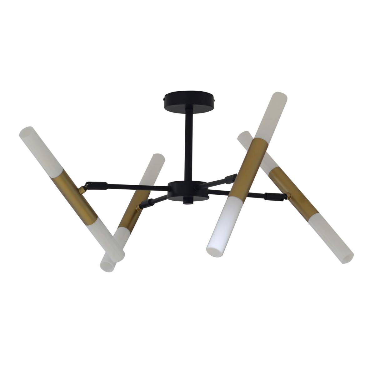 Cosmo 8 Light Ceiling Fitting - Black – image 2
