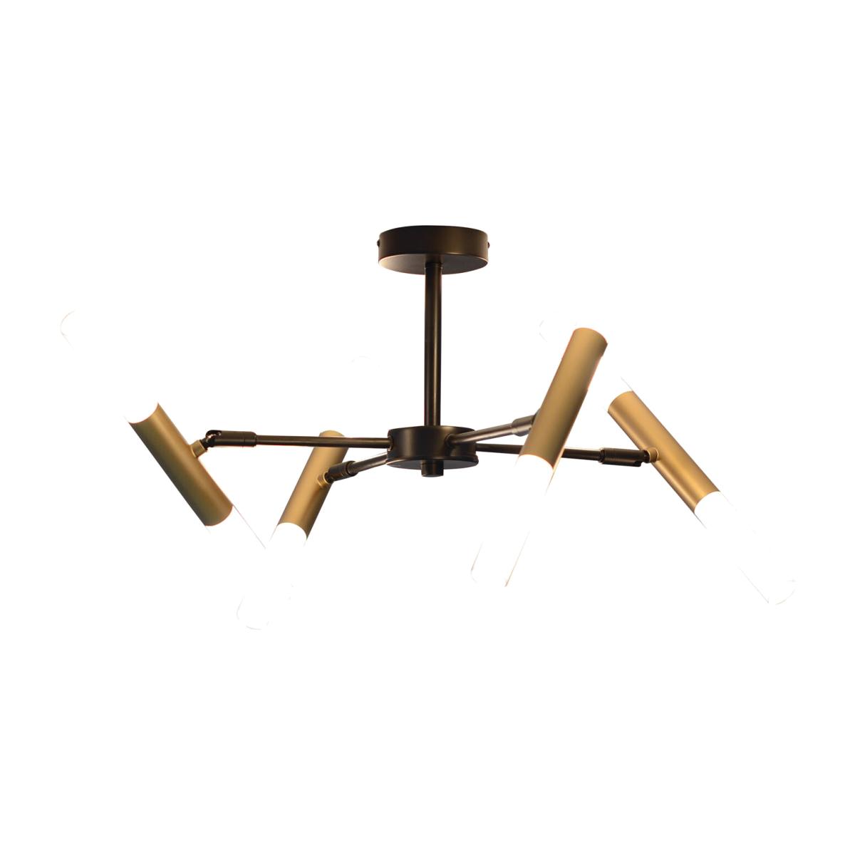 Cosmo 8 Light Ceiling Fitting - Black – image 1
