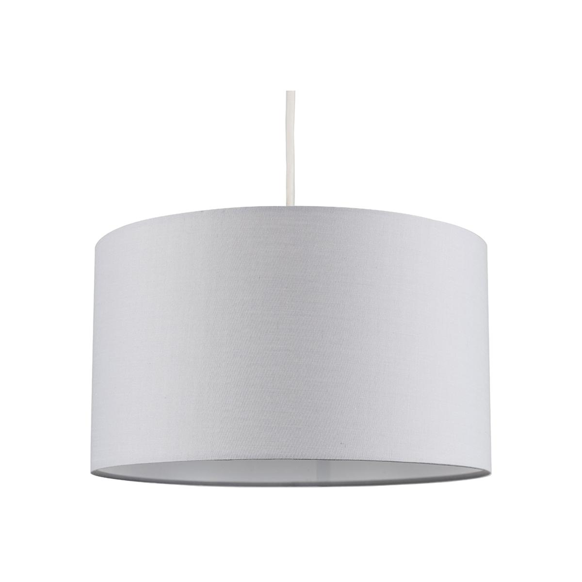 Reni Large Cool Grey Ceiling Pendant Shade - Grey
