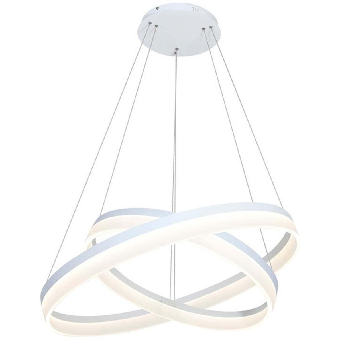 Milagro Pendant Lamp Ring 60W Led Remote White - White – image 3