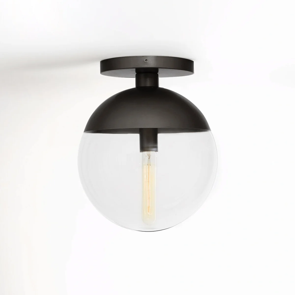Revive Black Metal Ceiling Light - Black – image 1