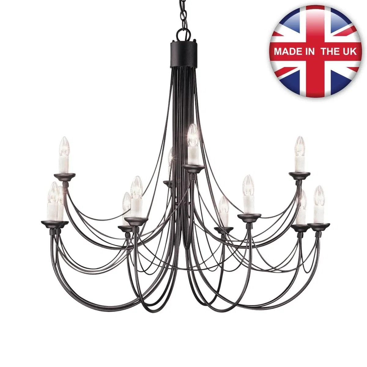Carisbrooke Pendant Light Black - Black – image 3