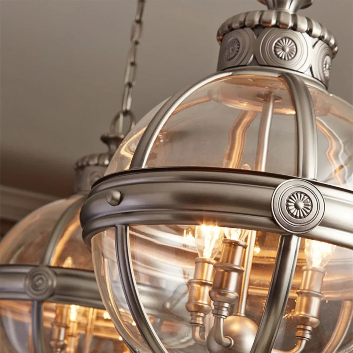 Elstead Lighting Adams Pendant Light Nickel - Nickel – image 2