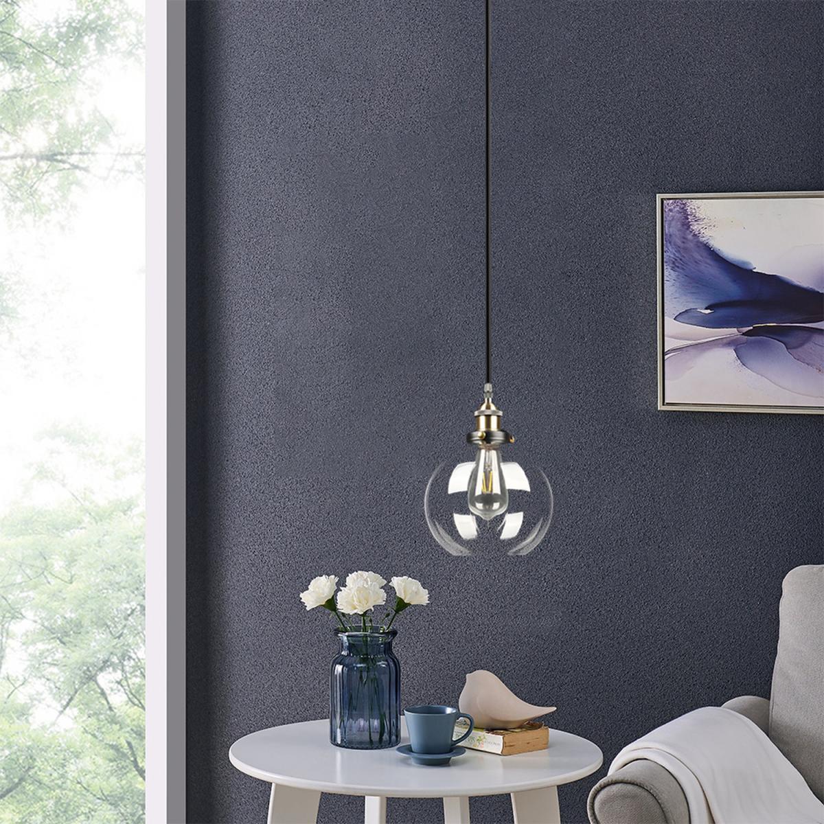 Glass Pendant Light - Clear / 21cm – image 2