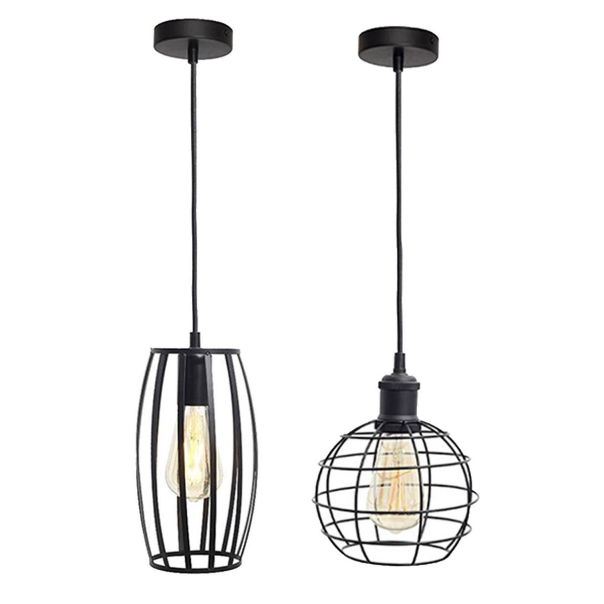 4lite WiZ WiFi SMART LED Pear Cage Pendant - Black / 2 / Pear Cage – image 5
