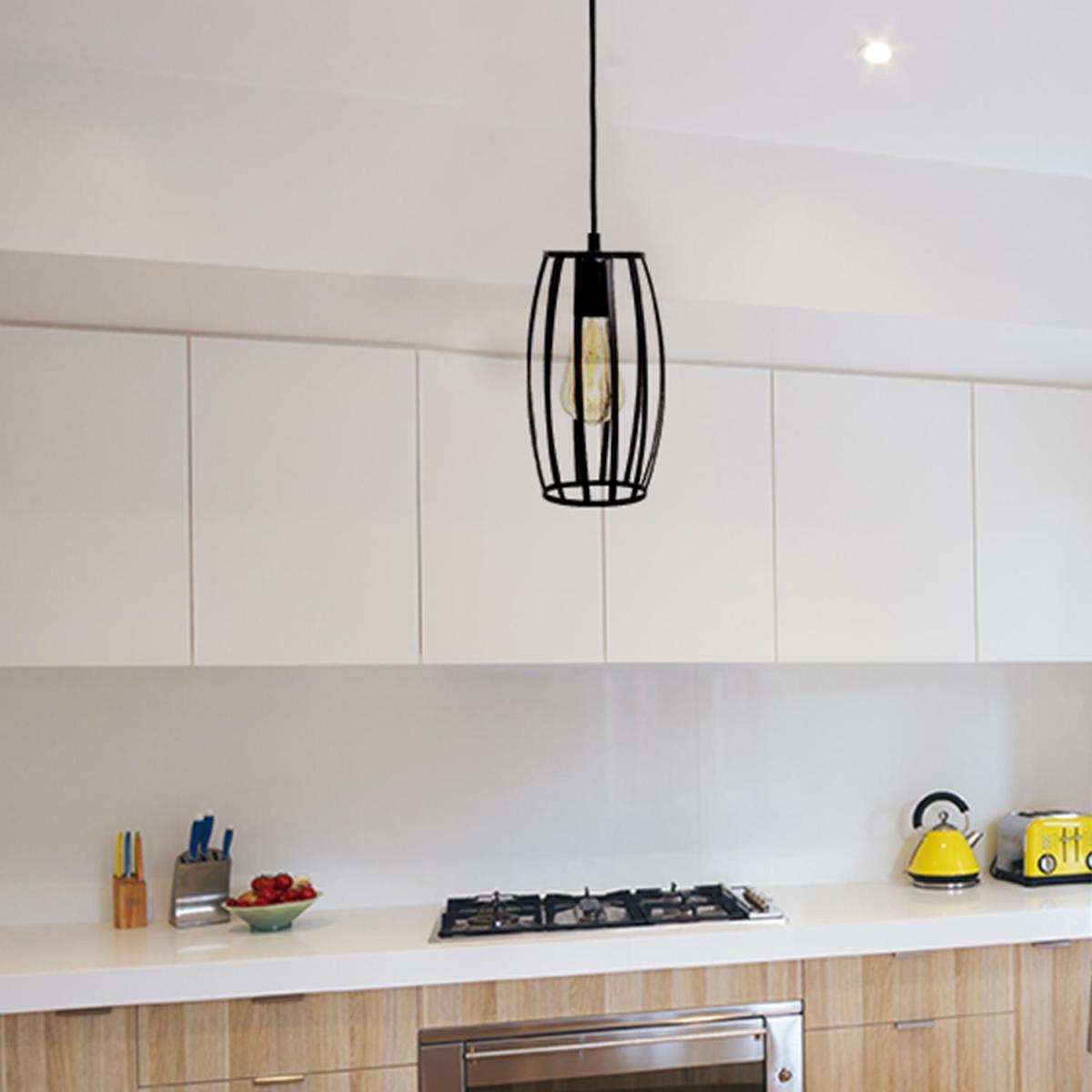 4lite WiZ WiFi SMART LED Pear Cage Pendant - Black / 2 / Pear Cage – image 8