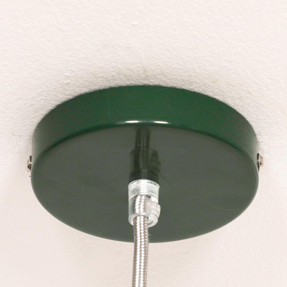 British Green Ceiling Pendant Light Fisherman Style - British Green – image 3