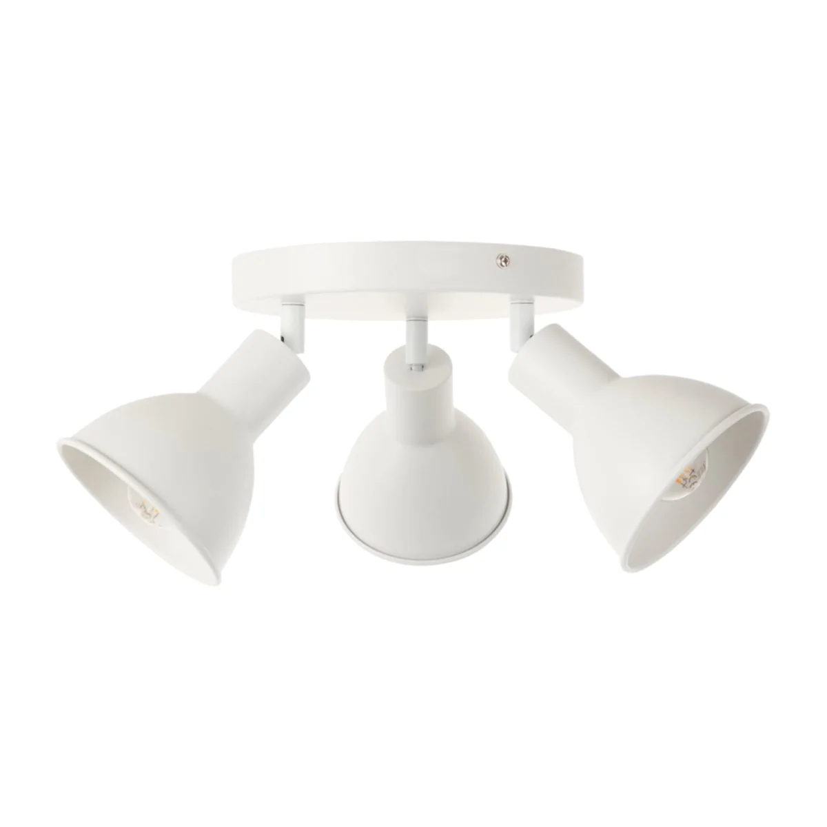 Hawkins 3lt Ceiling Spotlight - Matt White Paint – image 1