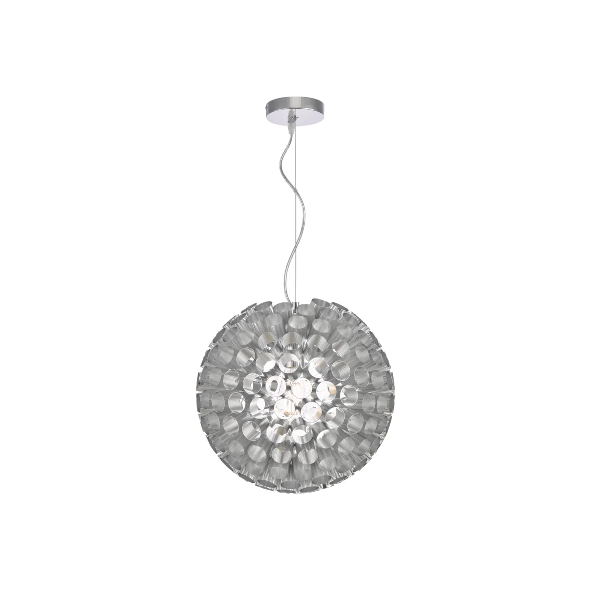 Serafina Small Pendant Brushed Chrome – image 1