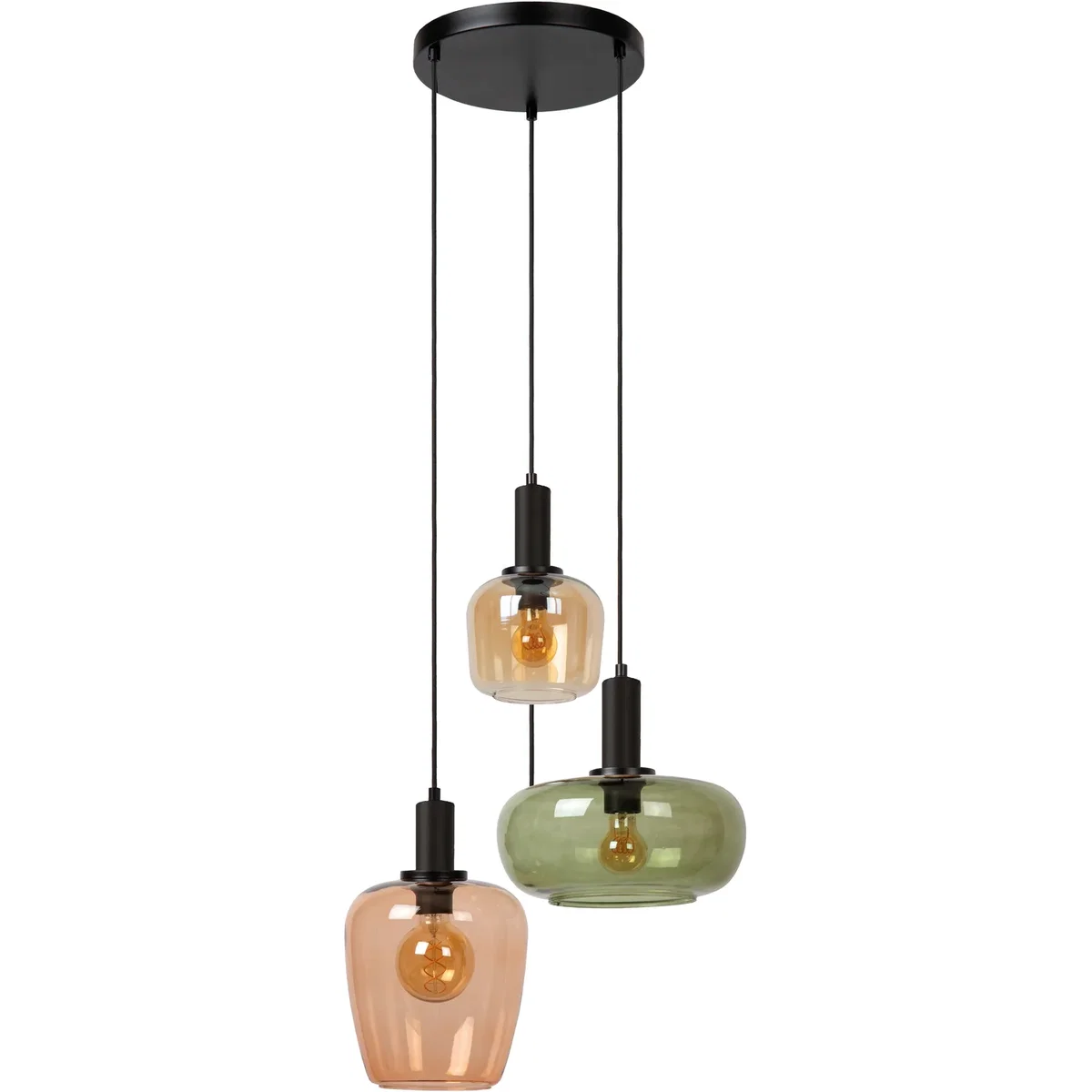 Lucide Lighting Lucide Pendant Light Black - Black – image 2