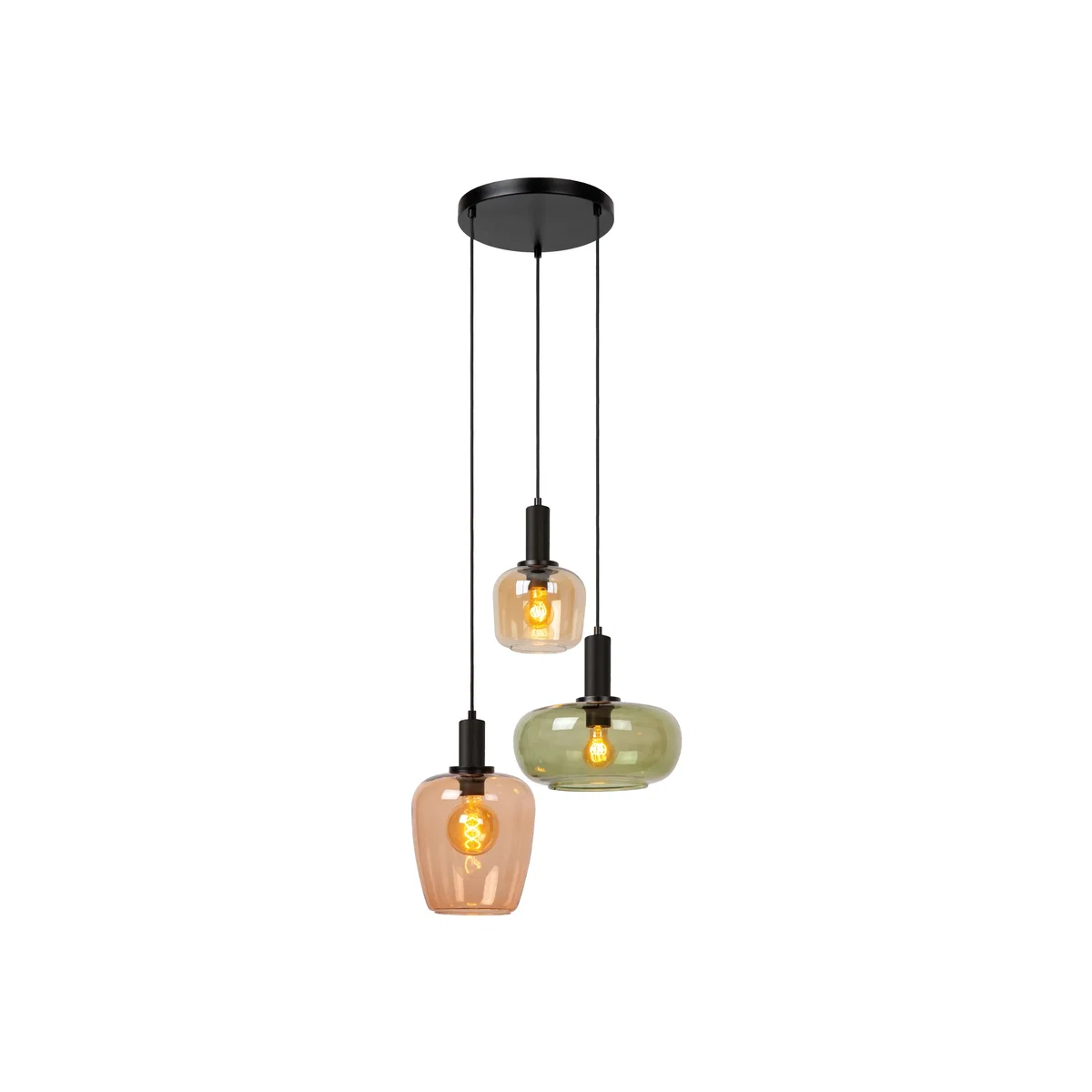 Lucide Lighting Lucide Pendant Light Black - Black – image 1