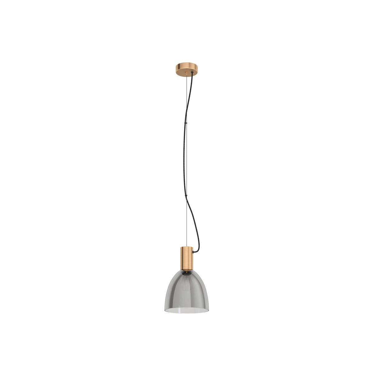 EGLO Lebalio Bronzed Smoked Pendant - Yellow – image 1